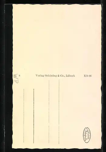 AK Elbing / Elblag, Patrizierhäuser in der Spieringstrasse