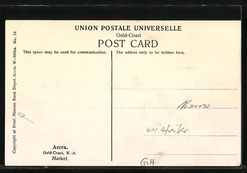 AK Accra, Market, auf dem Markt