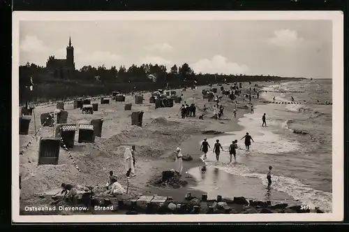 AK Dievenow, Ostseebad, Strand
