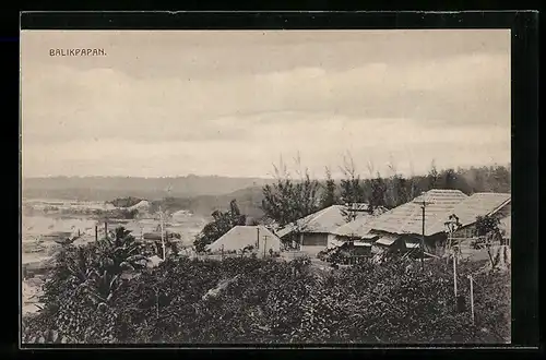 AK Balikpapan, Panoramaansicht des Ortes