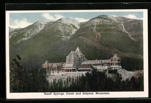 AK Banff, Banff Springs Hotel and Sulphur Mountain