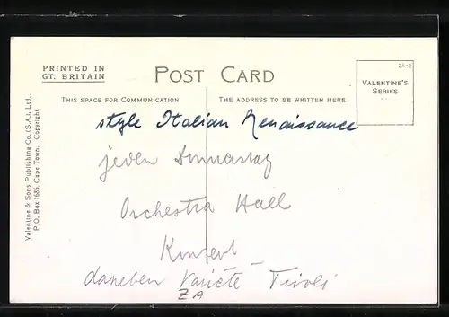 AK Cape Town, City Hall and Table Mountain