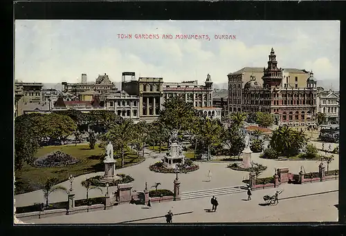 AK Durban, Town Gardens and Monuments