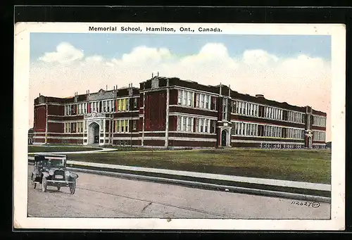 AK Hamilton /Ont., Memorial School