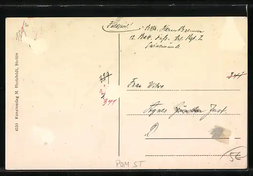 AK Swinemünde, Strandleben am Bad