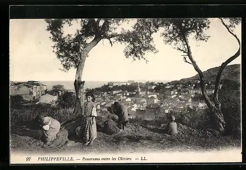 AK Philippeville, Panorama entre les Oliviers