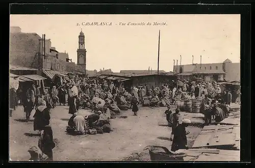 AK Casablanca, Vue d`ensemble du Marche