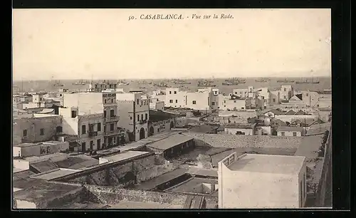 AK Casablanca, Vue sur la Rade