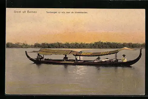 AK Borneo, Tambangan op reis naar de binnenlanden