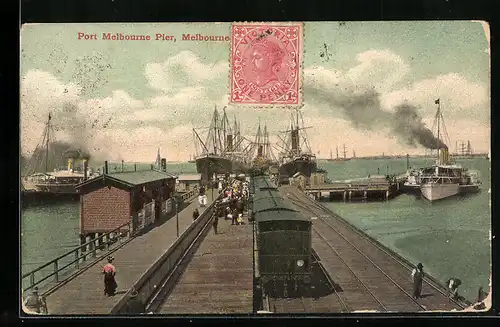 AK Melbourne, Port Melbourne Pier