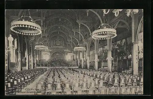 AK Cöln a. Rhein, Grosser-Gürzenich-Saal