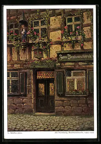 AK Nürnberg, Am Gasthaus Bratwurstherzle