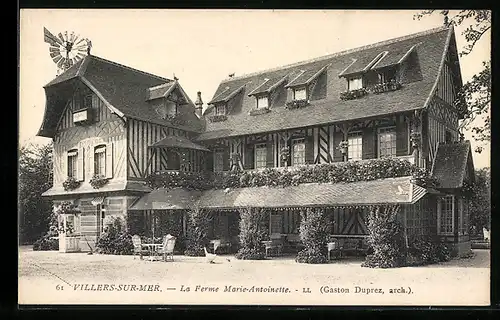 AK Villers-sur-Mer, La Ferme Marie-Antoinette