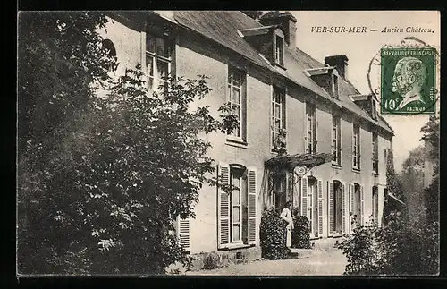 AK Ver-sur-Mer, Ancien Château