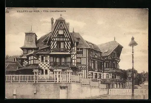 AK Villers-sur-Mer, Villa Castellamarre