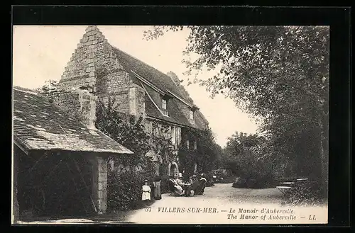 AK Villers-sur-Mer, Le Manoir d`Auberville