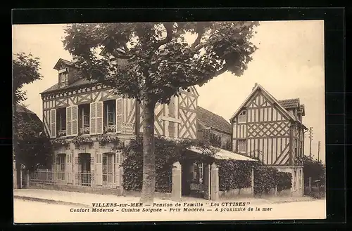 AK Villers-sur-Mer, Pension de Famille Les Cytises