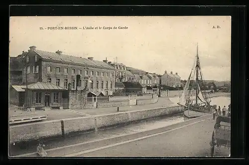 AK Port-en-Bessin, L`Asile et le Corps de Garde