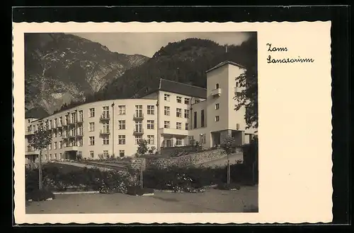 AK Zams b. Landeck, Sanatorium der Barmh. Schwestern