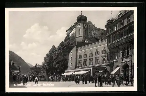 AK Kufstein, Oberer Stadtplatz