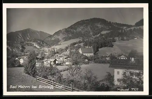 AK Bad Mehrn b. Brixlegg, Panorama des Ortes