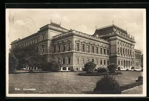 AK Graz, Universität mit Anlage