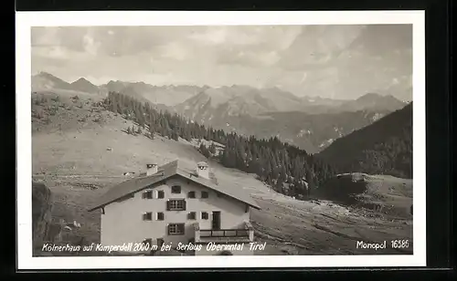 AK Serfaus, Kölnerhaus auf Komperdell