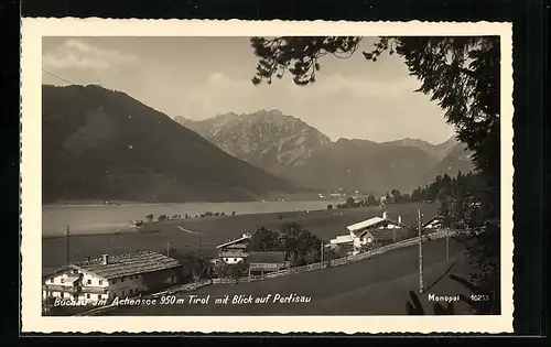 AK Buchau am Achensee, Totalansicht mit Blick auf Pertisau