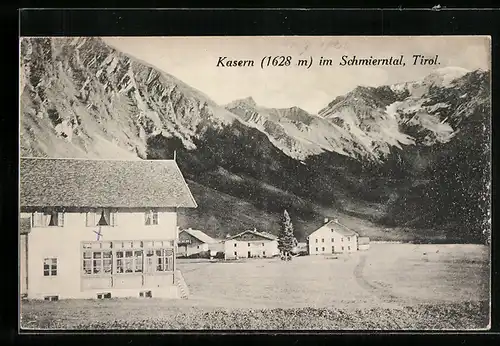 AK Kasern im Schmierntal, Ortspartie