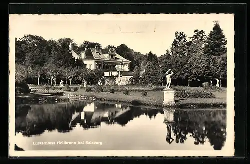 AK Hellbrunn bei Salzburg, Lustschloss Hellbrunn