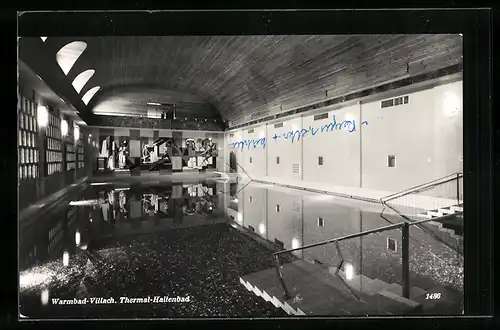AK Villach, Warmbad, Thermal-Hallenbad, Innenansicht