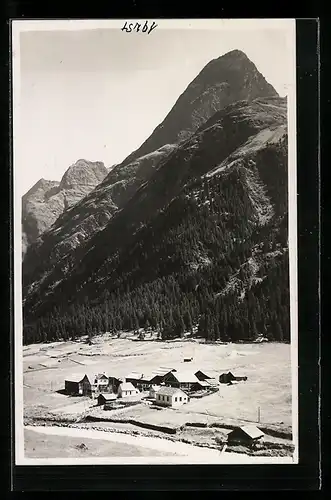 AK Trenkwald, Ortsansicht im Sonnenlicht