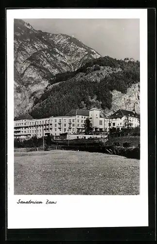 AK Landeck /Oberinntal, Am Sanatorium Zams