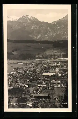 AK Wörgl /Unterinntal, Ortsansicht bei Tag