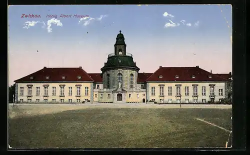 AK Zwickau, König Albert Museum