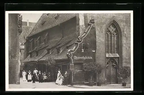 AK Nürnberg, Gasthaus Bratwurstglöcklein