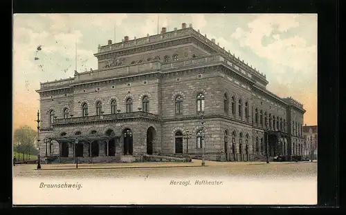 AK Braunschweig, Herzogliches Hoftheater