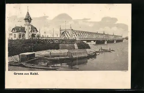 AK Kehl, Octroi und Brücke