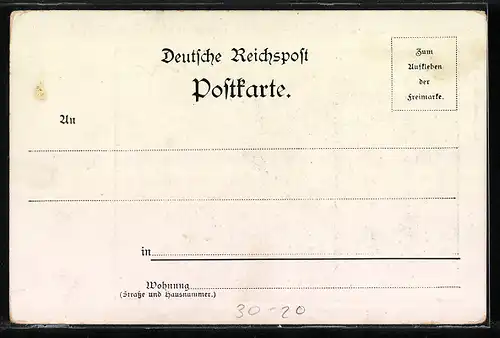 AK Schleswig-Holsteinische Jubiläums-Postkarte 1848 - 98, Vorpostengefecht bei Bau am 9. April 1848