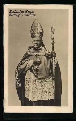 AK Dr. Ludwig Hugo Bischof von Mainz