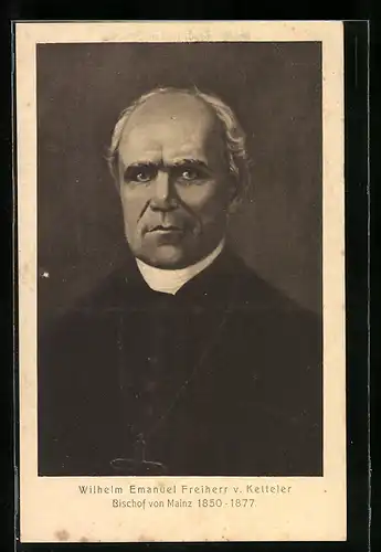AK Wilhelm Emanuel Freiherr von Ketteler, Bischof von Mainz 1850-1877