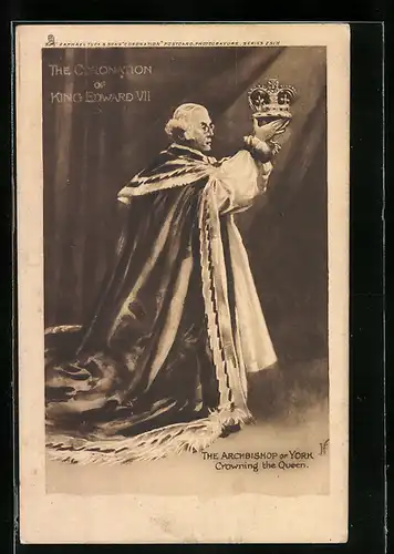 AK The Archbishop of York, Crowning the Queen