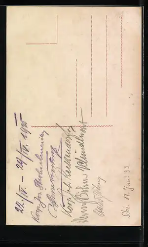 AK Papst Pius XI. an seinem Schreibtisch