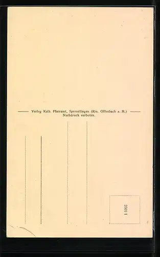 Künstler-AK Porträt Papst Pius XI.