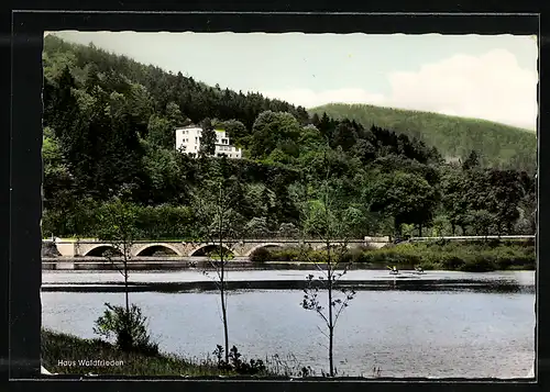 AK Landpoststempel Herzhausen