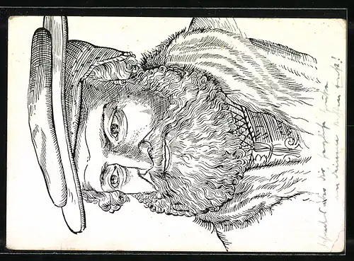 AK Landpoststempel Götzdorf über Stade