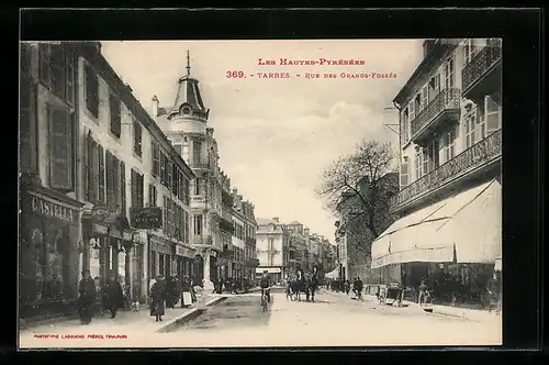 AK Tarbes, Rue des Grands-Fossés