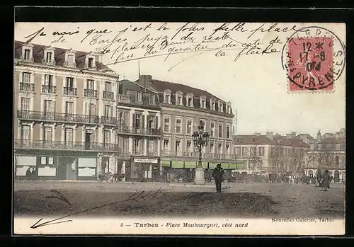 AK Tarbes, Place Maubourguet, Côté nord