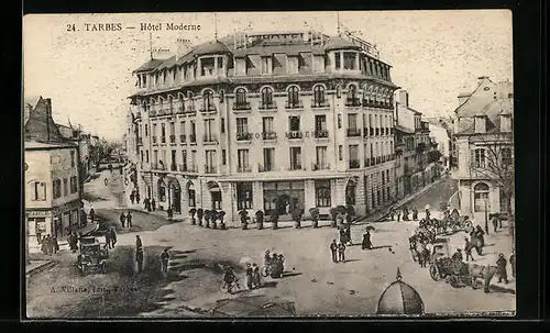AK Tarbes, Hôtel Moderne