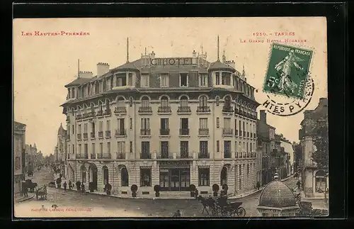 AK Tarbes, Le Grand Hotel Moderne